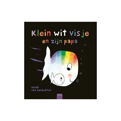 Image de Klein wit visje en zijn papa