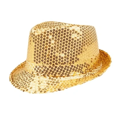 Image de Chapeau Popstar Sequins Or