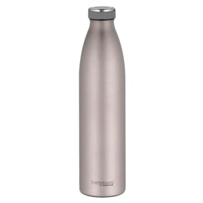 Afbeelding van THERMOcafé by THERMOS TC Bottle Bouteille isotherme en acier inoxydable résistant aux boissons gazeuses, 12 h chaud pendant 24 au froid, anti fuite, pour l&#039;école, les déplacements et le bureau Rose