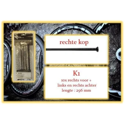 Afbeelding van Miche Spaak+nip. 10x LV+RV+LA K1