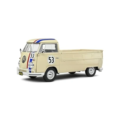 Afbeelding van Solido Volkswagen T1 Pick up beige 1:18 Auto