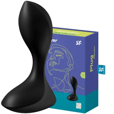 Afbeelding van Satisfyer Vibrerende Plug Backdoor Lover Zwart