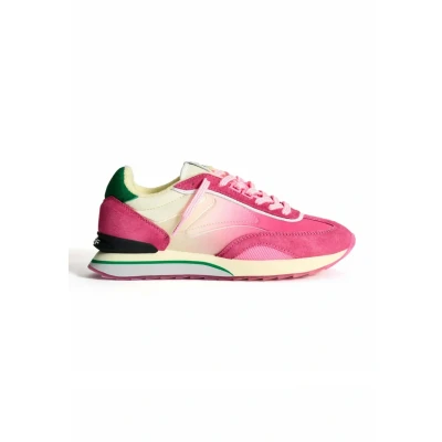 Afbeelding van HOFF Flame Sneakers laag, Dames, Maat: 38, Pink Leer en textiel
