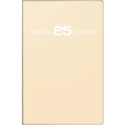 Afbeelding van rido/idé 7015202035 Taschenkalender model partner/industrie I (2025) 2 zijden = 1 week A7 144 pagina&#039;s kunststof band zand