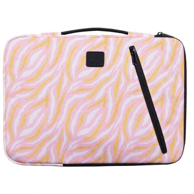 Afbeelding van Exacompta Laptophoes naakt kunstvezel Roze tot 35,6 cm (14 inch) (14&quot;, Universeel), Laptoptas,