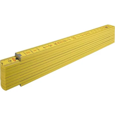 Afbeelding van Stabila Holz Gliedermaßstab Type 400 14556 Duimstok 2 m Beukenhout