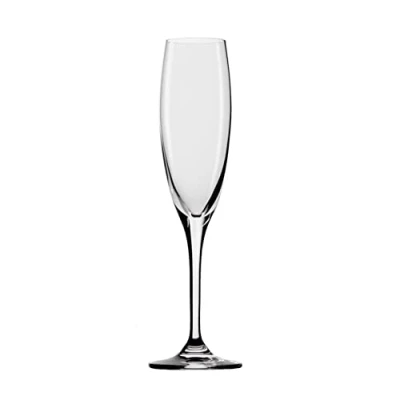 Afbeelding van Stölzle Lausitz Vinea Champagneglazen, 6 stuks, 170 ml, vaatwasmachinebestendig, onbreekbaar, mondgeblazen, elegant kristalglas, hoogwaardige champagneglazen