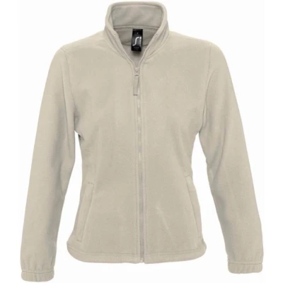 Afbeelding van SOLS Dames/dames North Full Zip Fleece Jacket (Touw) Maat M