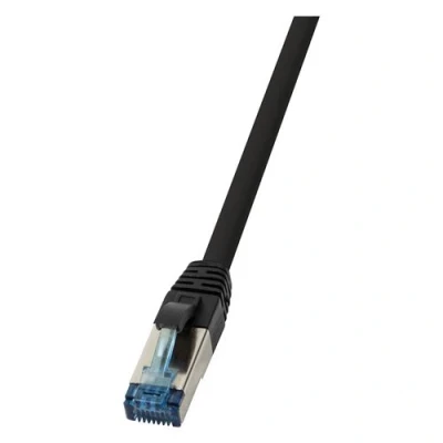 Image de LogiLink Câble Patch, Cat.6A, S/FTP, 15 m, noir, PUR