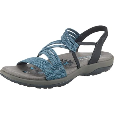 Afbeelding van Skechers Reggae Slim Skech Appeal dames sandalen Blauw Extra comfort Memory Foam Maat 41