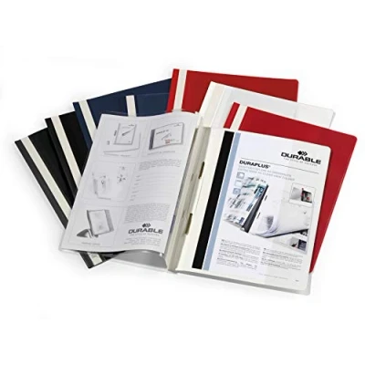 Afbeelding van Durable Duraplus 257900 Nietmachine met tas voor A4, verschillende kleuren, 25 stuks