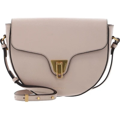 Afbeelding van Coccinelle Beat Soft Pink Dames Crossbody Tas Beige/Roze/Taupe