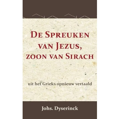 Afbeelding van de Spreuken van Jezus, zoon Sirach