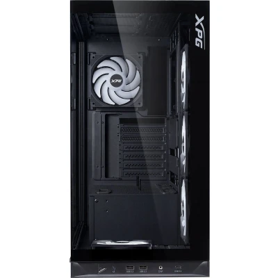 Afbeelding van Adata Geh XPG INVADER X BTF (ATX) Midi toren Zwart detailhandel (ATX, Mini ATX, mATX), PC behuizing,