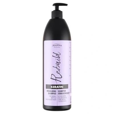 Afbeelding van Joanna Professional Keratin Rebuilding Hair Shampoo For Weakened From 1000Ml