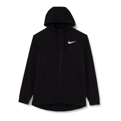 Afbeelding van Nike Performance Sweater met rits, Heren, Maat: XL, Black/white