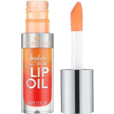 Image de Essence Hydra Kiss Lip Oil, Hydraterend, Verzorgend, Met Oliën, Glanzend, Dauwachtig (4Ml)