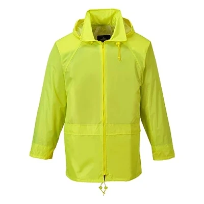 Image de Portwest S440 Veste de Pluie Classique Imperméable Légère pour Hommes Jaune, M