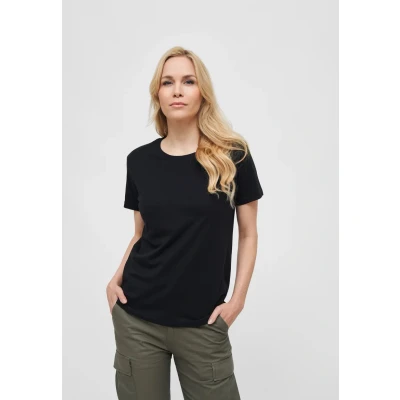 Afbeelding van Brandit Tshirt print, Dames, Maat: XS, Black