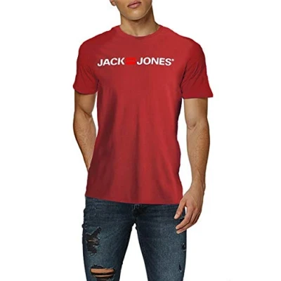 Afbeelding van Jack &amp; Jones Jjecorp Logo Tee Ss Crew Neck Noos Heren T shirt