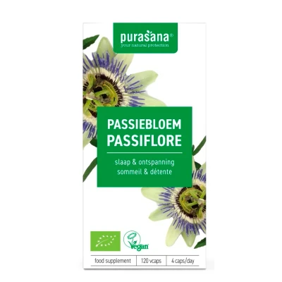 Afbeelding van Passiebloem extract capsules bio 120 pcs.