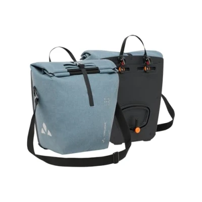 Afbeelding van VAUDE Fietsenzak Recycle Back Bike Bag Heron Blauwgrijs