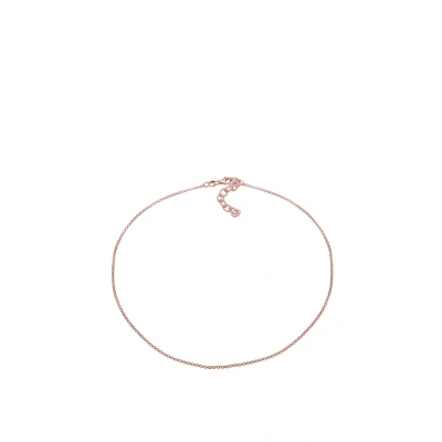 Afbeelding van Elli Choker Ketting rosegoldcoloured, Dames, Maat: 36, Rosegold coloured