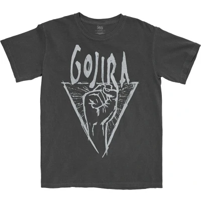 Afbeelding van Gojira Power Glove Heren T shirt L Zwart