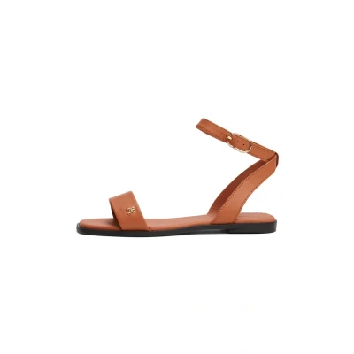 Afbeelding van Tommy Hilfiger Sandalen, Dames, Maat: 40, Cinnamon bark Leer