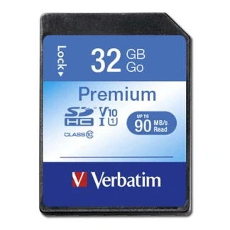 Afbeelding van Verbatim SDHC geheugenkaart, klasse 10, 32 GB geheugenkaart
