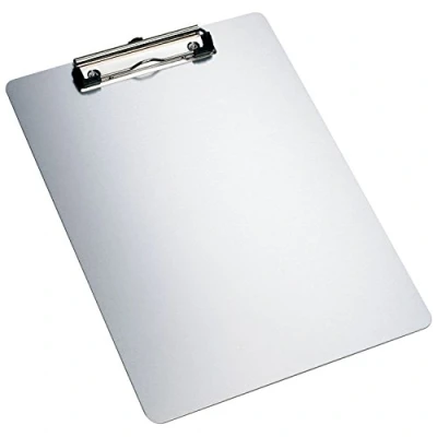 Afbeelding van Alco Al 5517 Klembord Aluminium, Onbreekbaar, Din A4