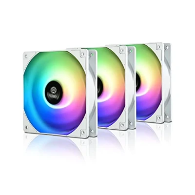 Afbeelding van Enermax HF120 ARGB White UCHF12PARGB W BP3 adresseerbare RGB ventilator, 3 stuks