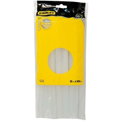 Image de STANLEY STHT1 70432 cartouche de colle double fusion tout usage 11,3mm x 254mm 24 pièces