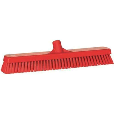 Image de VIKAN 70624 Brosse à sol/mur, 470 mm, polyester, dure, rouge 7062/4