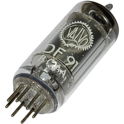 Afbeelding van DF 91 = 1 T 4 Elektronenbuis Pentode 45 V 1.7 mA Aantal polen: 7 Fitting: Miniatuur stuk(s)