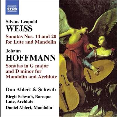 Afbeelding van Birgit Schwab, Daniel Ahlert Sonatas For Baroque Lute &amp; Mandolin (CD)