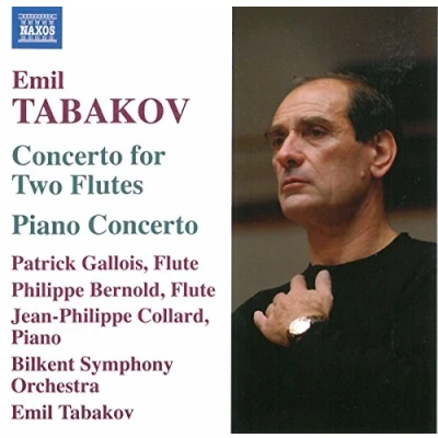 Afbeelding van Patrick Gallois, Bilkent Symphony Orchestra, Emil Tabakov Tabakov: Piano Concerto/Concerto For Two Flutes (CD)
