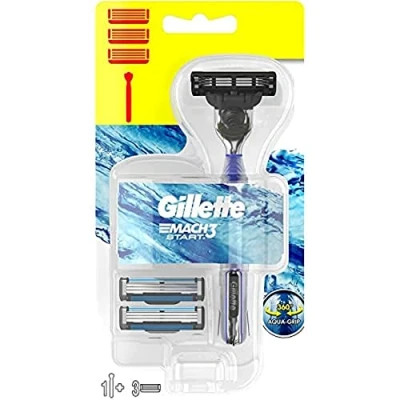 Afbeelding van Manual shaving razor Gillette Mach3 Start