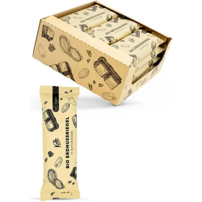Afbeelding van KoRo Bio pindareep met chocolade 50 g