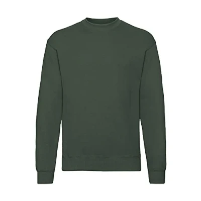 Afbeelding van Fruit of the Loom 62 202 0, sweatshirt voor heren, Fles Groen
