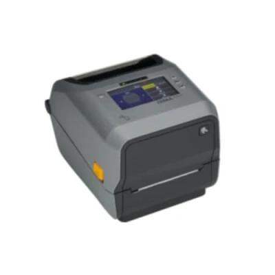 Image de Zebra ZD621t Imprimante d&#039;étiquettes transfert thermique Rouleau (11,8 cm) 203 dpi jusqu&#039;à mm/sec USB 2.0, LAN, série, hôte gris