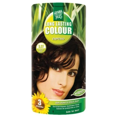 Afbeelding van Hennaplus Long Lasting Colour Espresso 3.37 100 Ml