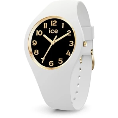 Afbeelding van ICE Watch glam White Black 022586 Horloge Siliconen Wit Ø 37 mm