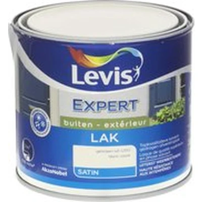 Afbeelding van Levis Expert lak buiten zijdeglans 0,5l gebroken wit
