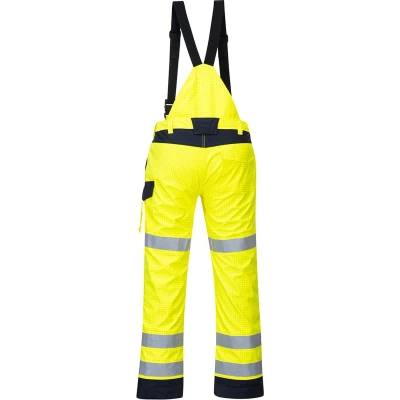 Afbeelding van Regenbroek multinormen Arc Modaflame MV71 Blauw/geel Portwest