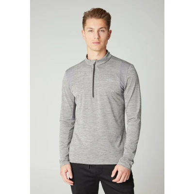 Afbeelding van Protest Longsleeve, Heren, Maat: Large, Dark grey melee