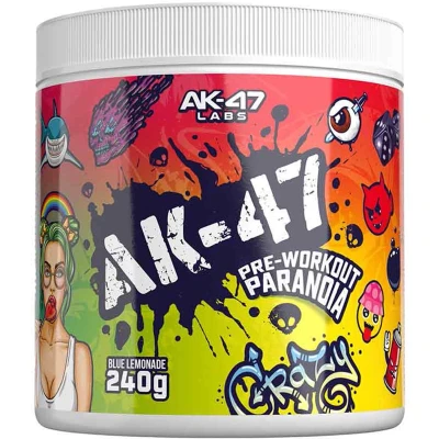 Afbeelding van AK 47 Pre Workout 120servings Blue Lemonade