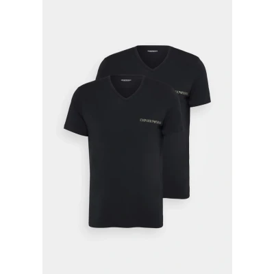 Afbeelding van Emporio Armani V Neck Shirt Heren (2 pack) Maat S