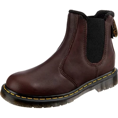 Afbeelding van Dr. Martens Chelsea Boot, uniseks laarzen, Donkerbruin Valor Wp