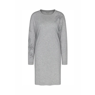 Afbeelding van Triumph Nachtjapon, Dames, Maat: 36, Dark grey melange